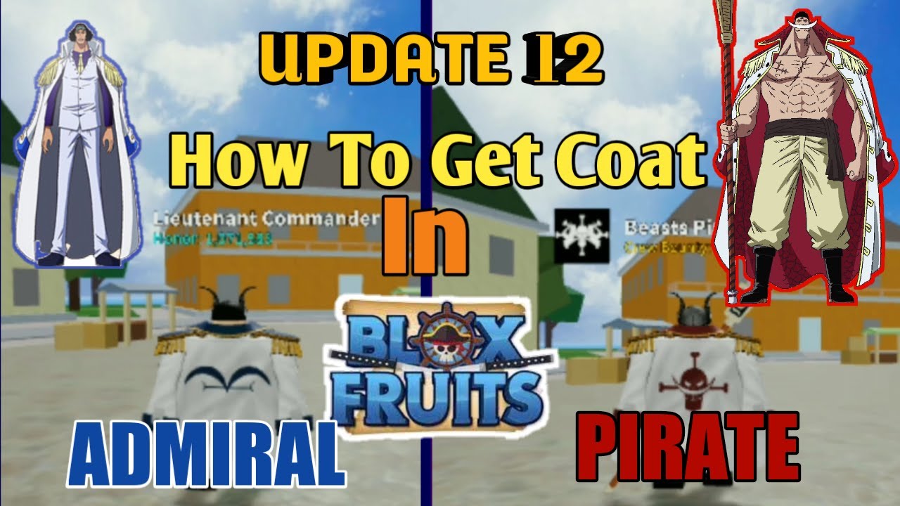 Download UPDATE 12!!!🔥How To Get Whitebeard💪/Admiral Coat In Blox Fruits