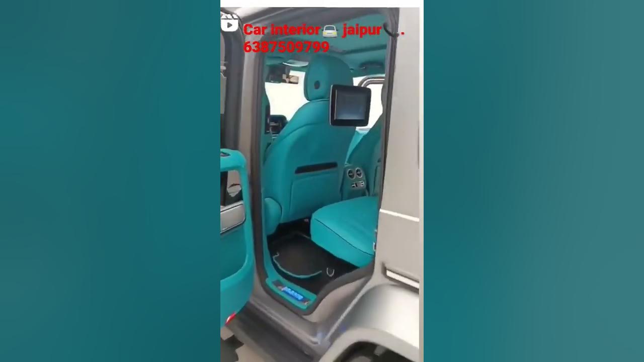 car🚘 interior modification. jaipur📞 6387509799 #car #interior #thar #