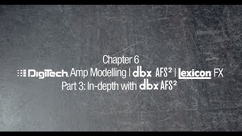 Soundcraft Ui Series Tutorial: In-depth dbx® Automatic Feedback Suppression