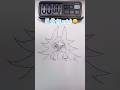 Miss Circleを5秒、10秒、1分、5分で描いた Drawing Miss Circle in 5sec-5mins #fundamentalpapereducation #shorts