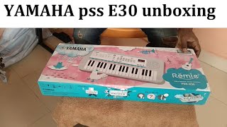 YAMAHA pss E30 unboxing,price ,voice samples and quick overview