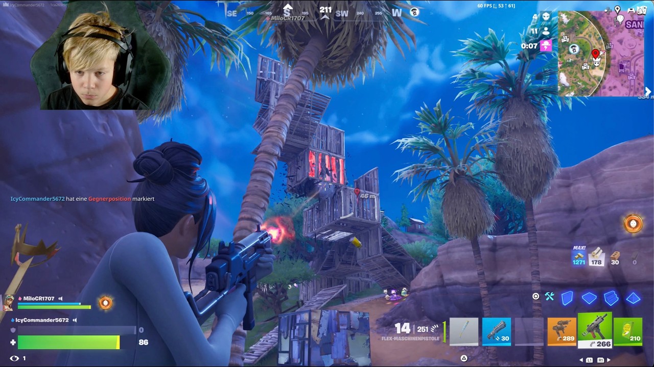 Fortnite - Chapter 7 - Battle Royale Duo - die with a smile