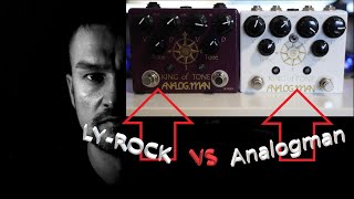 Analogman King of tone VS LY-ROCK King of tone (Clone) The Best clone of  King of tone