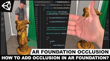Unity3d with AR Foundation - How To Setup People Occlusion With ARKit ?