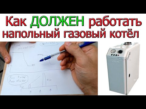 Как должен работать газовый котёл напольный