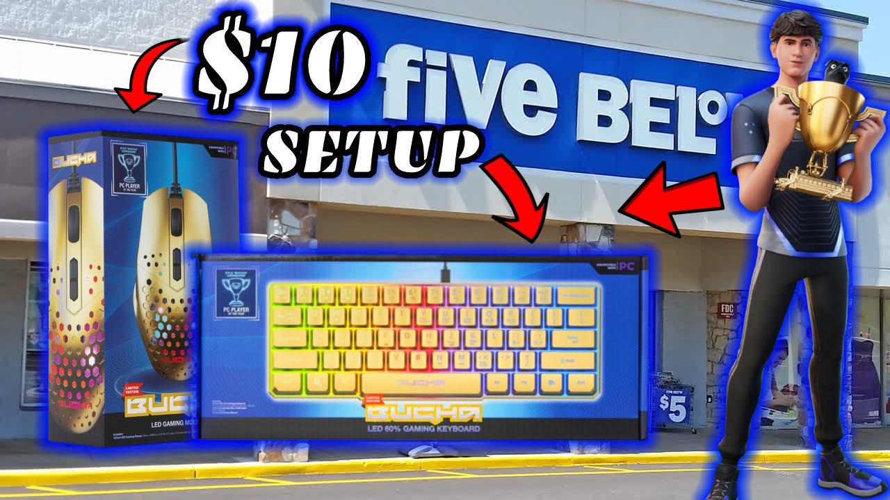 10 BUGHA Budget SETUP from Five Below! YouTube