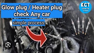 glow plug / heater plug check All cars @kishancartechnology