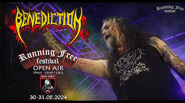 Benediction - Live at Running Free Festival 2024 (Bulgaria)