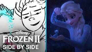 Full Frozen II Side by Side | Elsa & Bruni | Storyboard vs Film News