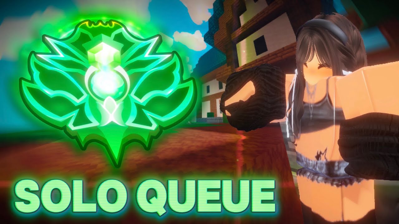 I took over Emerald lobbies while solo queueing in Roblox Bedwars ranked season 14