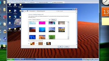 Windows Vista transformed into Windows XP (Backup)