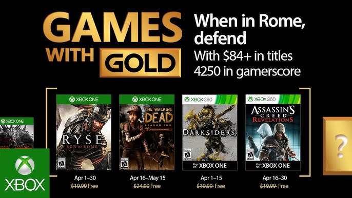 Games with Gold, jogos de Agosto - Xbox Power