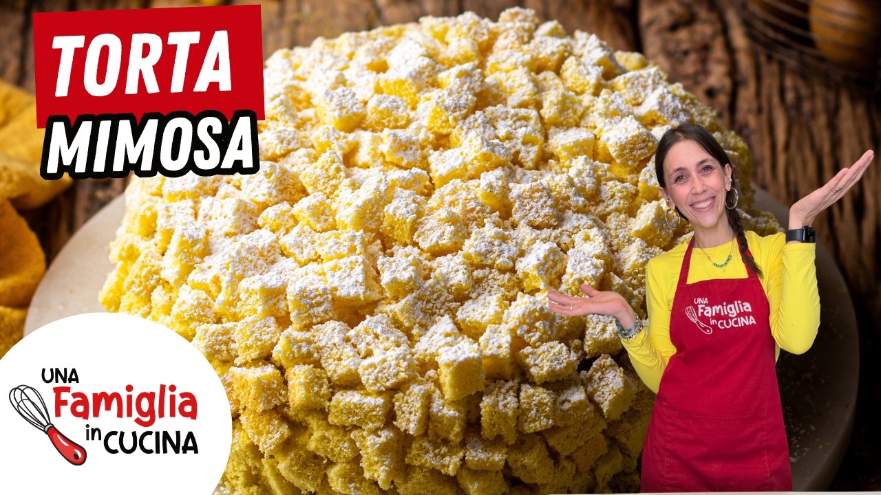 TORTA MIMOSA SOFFICISSIMA e super cremosa 🌼 Ricetta FACILE spiegata passo passo!