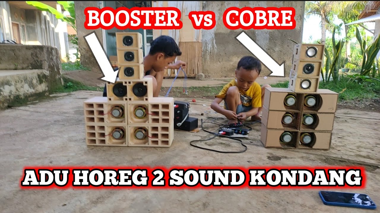 ADU HOREG BOOSTER vs COBRE...mana lebih mantap..?? 