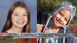 Bill expanding AMBER Alert criteria, response to death of Lily Peters, signed into law