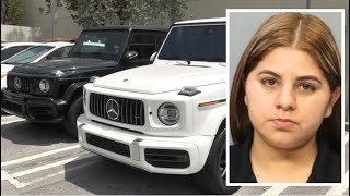 Cajera de agencia de matrículas de Miami, acusada de alterar documentación de vehículos robados