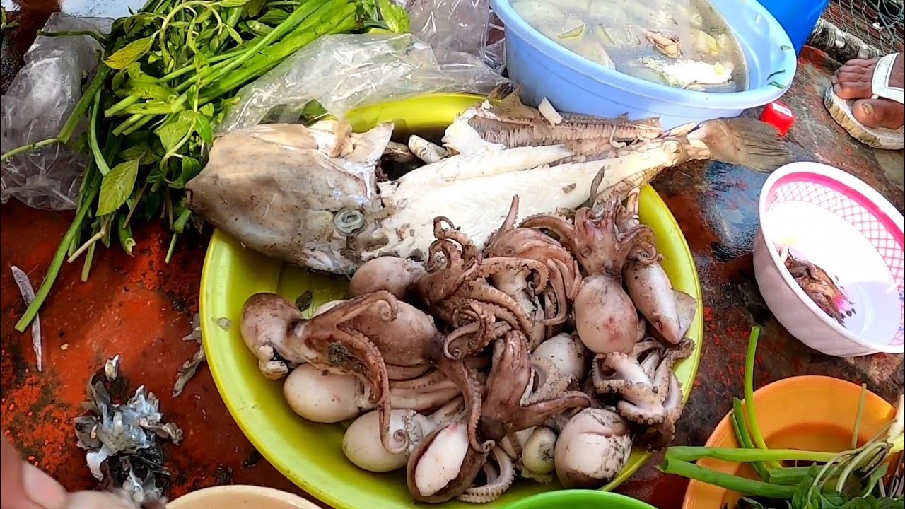 Bữa Cơm Chiều Lai Rai Xị Đế • Mực Tuộc, Cá Bò Da Luộc,... - youtube