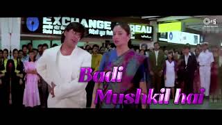 Badi Mushkil Hai-Abhijeet Bhattacharya-Movie-Anjaam1994-Hdvibeo1080X1920