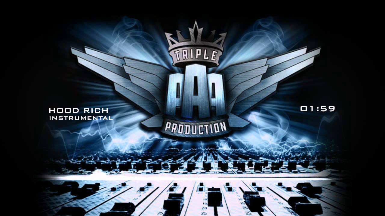 HOOD RICH (Rap Hip-Hop Instrumental 2013) [Triple A Beats]