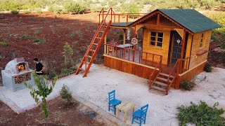 A Man Builds a Cool Pizza Oven in His Wooden House by Serkan Bilgin Bushcraft 11,100 views 6 days ago 30 minutes