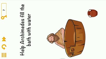 Tricky Bricky Level 80 || Help Archimedes Fill The Bath With Water.