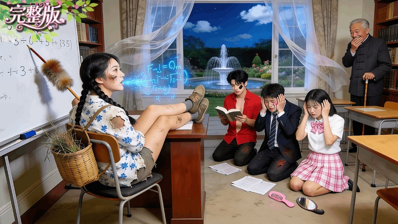 抱錯18年的真千金第一天回家！豪門兄妹就逼她代寫作業立規矩！不料她竟是絕世學神轉世！連夜開課唸到三人崩潰求饒！從此被收服乖乖淪為裙下臣！#drama #cdrama #總裁