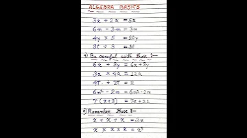 Basic Algebra 