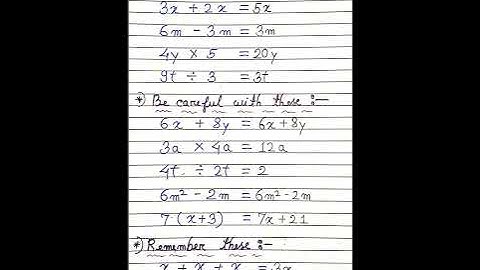 Basic Algebra ~ 👑............