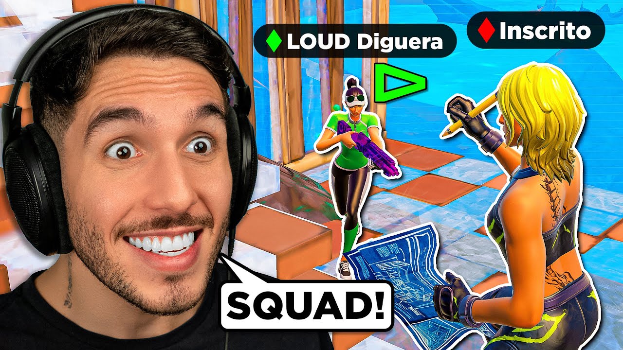 Eles Pegaram EARNINGS na Partida do Squad da LOUD 😨
