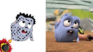 Grizy and the lemmings new episode 02:30 funny drawing meme