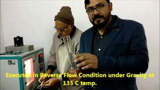Kinematic viscosity of bitumen