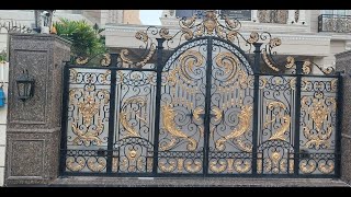 Wrought Iron Gate Above 8ft height Gate Design - Spanish
