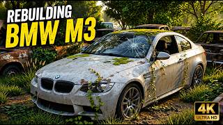 This BMW M3 Was Abandoned… Full Rebuild Transformation Begins !