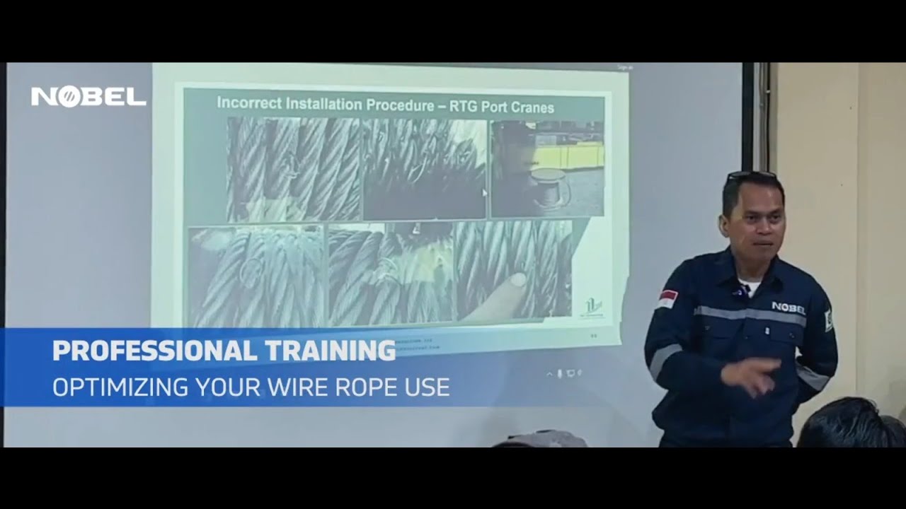 Professional Training : Optimizing Your Wire Rope Use II PT Nobel ...