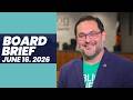 Arlington ISD Board Brief - June 16, 2026
