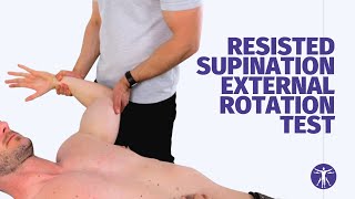 Resisted Supination External Rotation Test | Slap Lesion