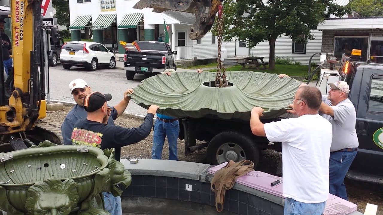 Fountain Installation, North Bennington, Vermont YouTube