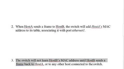 How switch learns CAM Table/MAC Address Table using packet tracer