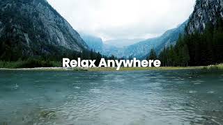 Rain Sound At Lake ☔🕯️#relaxingmusic #rainsounds #stressrelief #meditationmusic #relax #relaxing