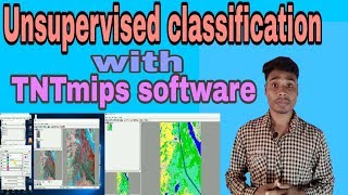 Unsupervised classification with the TNTmips software