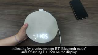 BOTDOYS YF-04 Sunrise Alarm Clock White Noise Machine: Natural Wake Up Light - Dimmable Clock screenshot 4