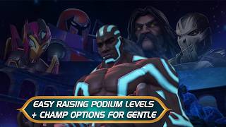 Easy Podium Level Farming and The Many Options To Take on Gentle | Marvel Contest of Champions