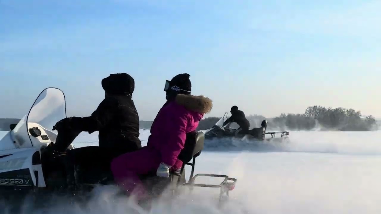 Катаемся на снегоходах в удовольствие 
