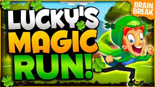 Lucky's Magic Run | St Patrick's Day Brain Break | St Patrick's Day Games For Kids | GoNoodle screenshot 3