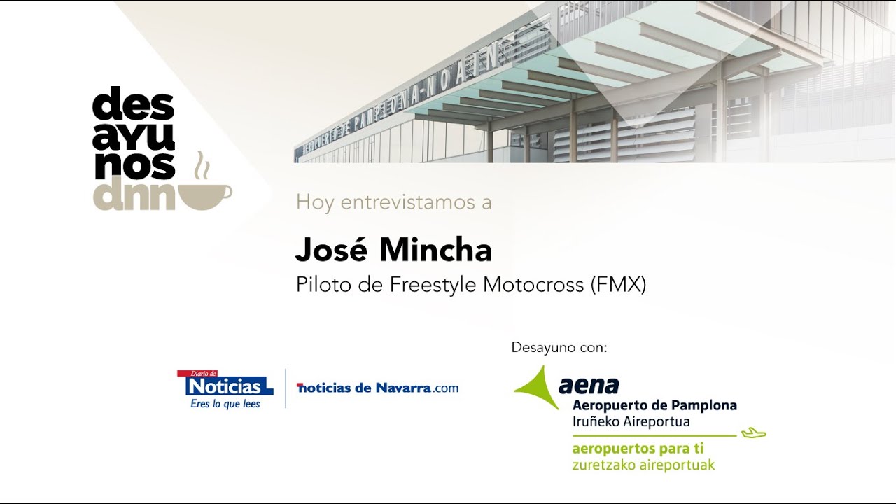 👉 José Mincha: volar alto en el FMX | Desayunosdnn con Aena