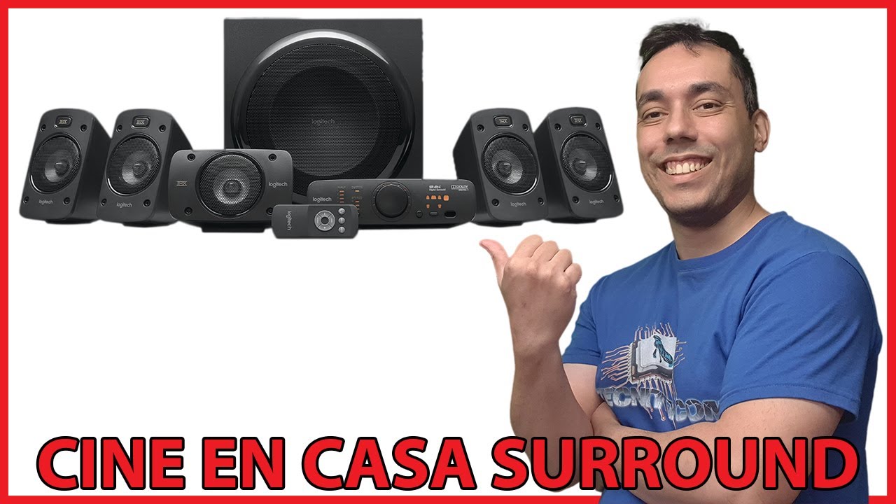 🎞️🔊 SISTEMA de ALTAVOCES 5.1 - Z906 Logitech - Cine en Casa - YouTube