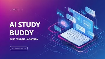 AI Study Buddy – Your Ultimate Learning Companion | Built for the Bolt Hackathon