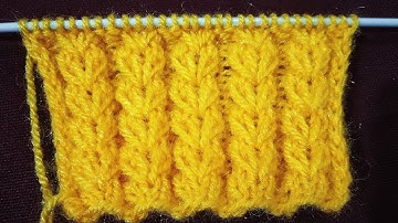 Beautiful four rows repeat pattern