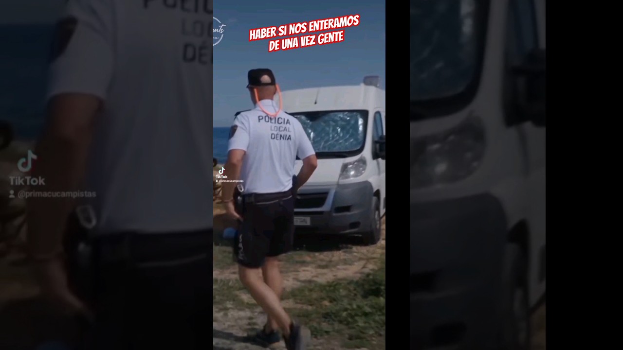 Haber si nos enteramos de una vez gente‼️ aparcar y acampar no es lo mismo
