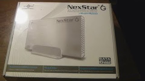 2014 REUPLOAD - Vantec NexStar "6G" Unboxing and Overview (NST-366S3-SV)